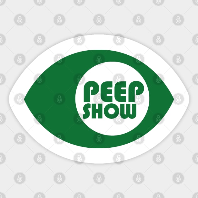 Peep Show Sticker by Whatever Forever